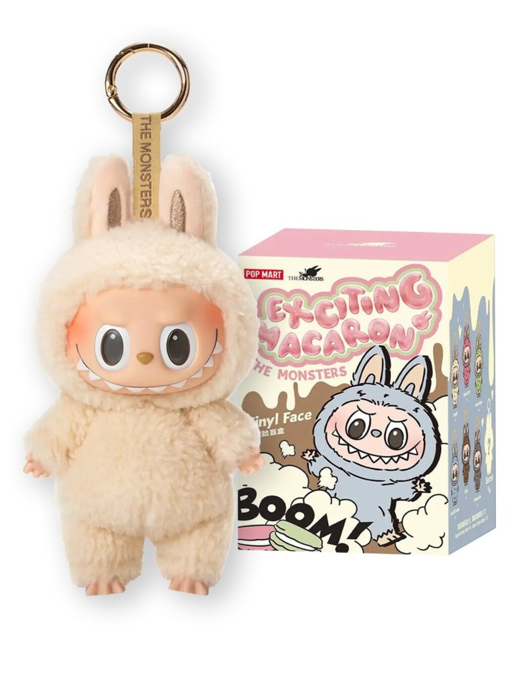 POP Mart Authentic Labubu Exciting Macaron [Soy Milk] Figure NEW IN BOX